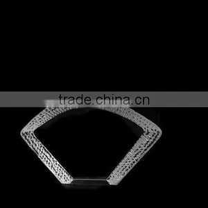 Optic Crystal Glass Fan Shaped Iceberg , Sector Iceberg For Souvenirs Office Decoration JKC-0087 thumbnail-1