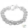 Ladies Silver Bracelet PLH240 thumbnail-1