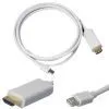 1.8M Mini Display Port Male to HDMI Cable For Pro Macbook thumbnail-1