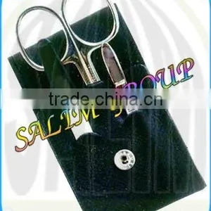 Manicure Kit Set 3 Pieces Velvet Pouch Sgi-3018 thumbnail-1