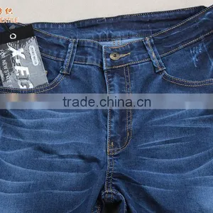 Cotton Polyester Spandex Denim Fabric for Jeans thumbnail-1