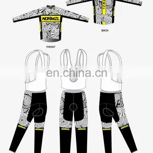 OEM Custom Sublimation Club Cycling Jersey Set High Performance Used Cycling Jersey thumbnail-1