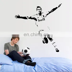 Football Player C Ronaldo Removable Creative Sticker Home Decor thumbnail-1