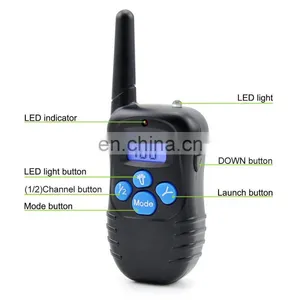 Electric Waterproof Shock Dog Training Collar With Beep/Vibration/Shock thumbnail-3