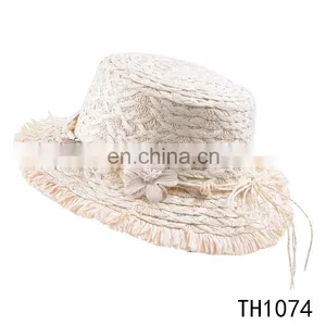 Wholesale Fashion Design Two Size Adult Kids Straw Hat Women Hat Sex thumbnail-1