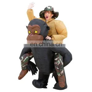 2017 Inflatable Cartoon Monkey Costome , Inflatable Funny Costume ,advertisement Cartoon Costume for Adult thumbnail-1