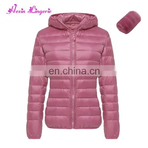 Hot Sale Women's Lightweight Outwear Keepwarm Jacket Duck Down Coat thumbnail-1