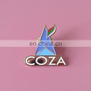 3D Personalized Logo Soft Enamel Lapel Pin Emblem thumbnail-1