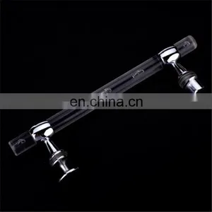5" Lucite Acrylic Modern Cabinet Handle Pull Furniture Door T Bar Knobs and Pull Handles Golden ,acrylic Handle thumbnail-1