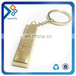 Gold Plated Promotional Metal Keychains thumbnail-1