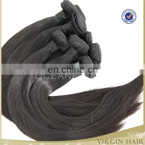 Wholesale Price Natural Super Quality Hot Beauty Hair Raw Virgin Non Remy 12 14 16 18 Virgin Indian Hair thumbnail-1