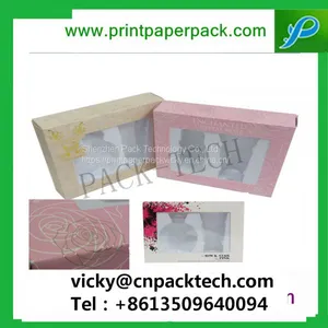 Custom Rigid Cardboard PVC Window Cosmetic Perfume Packaging Paper Boxes Baby Care Product Packaging Perfume Packaging Box Makeup Box thumbnail-5
