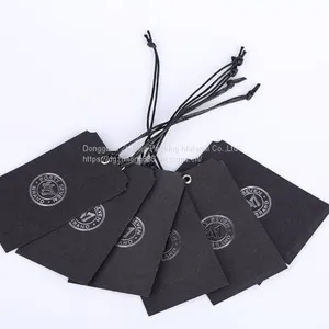 Custom Matte Finish Paper Hang Tags Labels for Clothing thumbnail-4