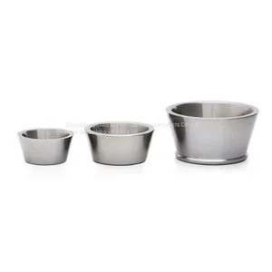 Customized Shape and Design of Pure 99.95% Molybdenum Crucibles thumbnail-1