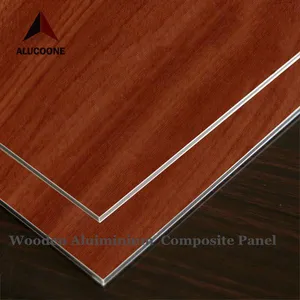 ALUCOONE Aluminum Foil & Plastic Galaxy Red Aluminium Composite Panel thumbnail-3