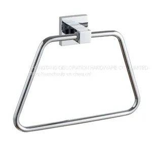 Zinc Alloy Bathroom Hardware Wall Mounted Towel Rings thumbnail-1
