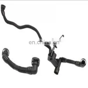 For Audi A4 S4 A6 S6 A8 S8 & Quattro 3.0L V6 Engine Crankcase Breather Hose Tube Pipe & PCV Vent Valve # 06C103217H & 06C103245 thumbnail-2