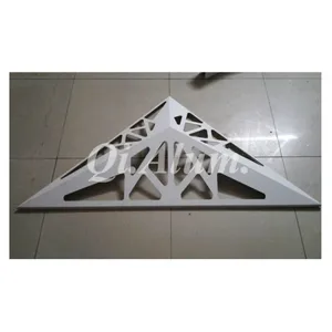 3MM Thick Laser Cutting Aluminum Perforated Screen Metal Panels Custom Facade Decoration thumbnail-3