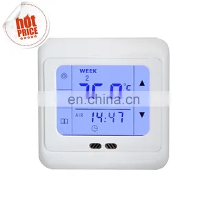 Hvac System Touch Screen Smart Digital Room Heating Cable TemperatureThermostat thumbnail-2