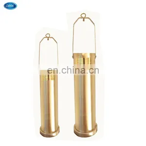 Copper Material Zone Oil Bottom Sampler,Oil Liquid Zone Sampler for 330ml/500ml/1000ml thumbnail-1