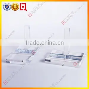 Clear Acrylic Leather Purse and Wallet Countertop Display Rack thumbnail-5