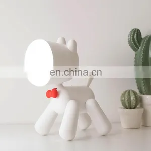 Gift USB Rechargeable Moveable Body Switch Control Cute Image 2 Modes Brightness Children Puppy Night Light thumbnail-2