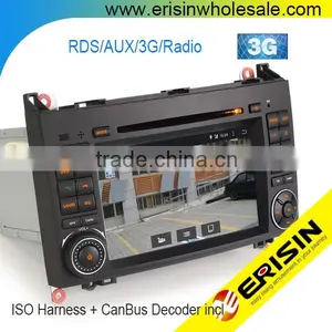 Erisin ES7682M 7 Inch Auto Multimedia System DVD for A-Class W169 thumbnail-1