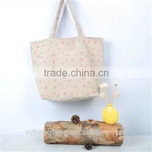 Wholesale Printing Design Linen Shopping Bag thumbnail-1