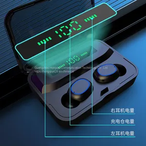 2021 New TWS Gaming Headset M28 Earphone BT 5.0 Wireless Hifi Sound Quality Experience Mirror Headphones For Ios Android thumbnail-5
