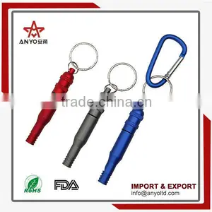 2015 Hot Sale China Manufacturer New Design Metal Survival Emergency Whistle thumbnail-1