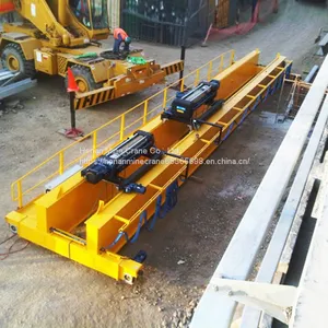QE Type 5~16t Double Handcart Hook Electric Bridge Crane Electric Trolley thumbnail-4