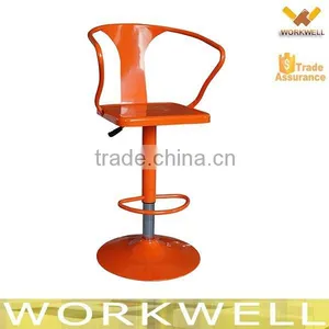 WorkWell Industrial Metal Bar Chair Kw-St22 thumbnail-2