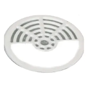 Floor Sink Parts Enamel Cast Iron Round Floor Sink Half Top Grate thumbnail-1