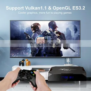 Android 11 TV BOX X96 Max+ Ultra Dual WiFi 4K 8K 2GB 4GB 32GB 64GB Media Player Amlogic S905X4 Mali G31 AV1 Set Top Box X96 Max thumbnail-4