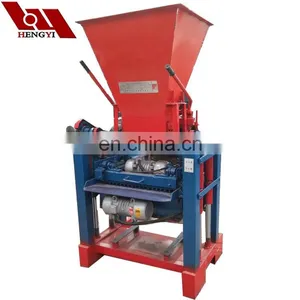 Stone Dust Brick Making Machine for Sale/ Semi Automatic Block Machine QT4-35B thumbnail-1