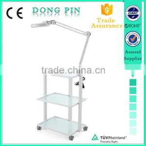 New Fashion Beauty Spa Equipment Glass Shelf Trolley for Sale thumbnail-4