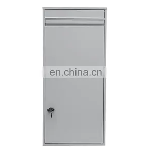 Parcel Drop Box Metal Parcel Letter Box Outdoor Secure Parcel Box thumbnail-1