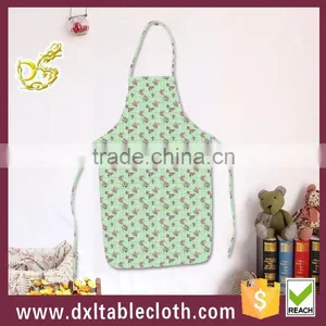 Anti Oil Waterproof Printed PVC Bib Kitchen Aprons Cooking Apron thumbnail-1