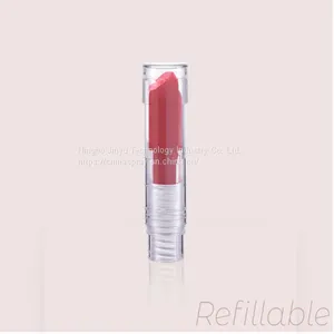 GL302 Empty Cosmetic Container Refillable Chapstick Tube Lipstick Tubes Printed Lip Balm Stick thumbnail-3