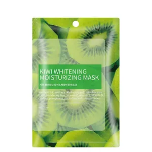 OEM Private Logo Natural Kiwi Extract Whitening Moisturizing Facial Mask thumbnail-1