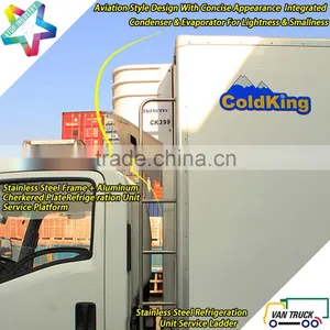 10T Middle Duty 5.7m Refrigerated Truck Body 700P NPR Chassis Seafood Reefer Truck Quality Choice thumbnail-3