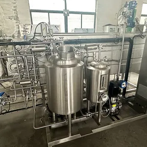 Industrial Custom Milk Pasteurization Machine, High Temperature Tube-Type Sterilization Machine thumbnail-2