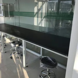 Steel Laboratory Bench Steel Frame Table thumbnail-1