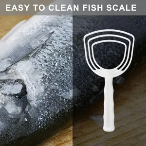 Professional Square Stainless Steel Bone Dust Scraper- Catering Kitchenware Square Bone Dust Remover thumbnail-4