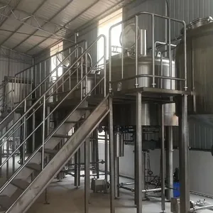 220V Automatic Stainless Steel Brewing Equipment for Craft Beer thumbnail-5
