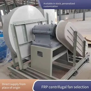F9-19 High-pressure Fiberglass Reinforced Plastic Centrifugal Fan, Corrosion-resistant, Strong Wind Pressure, the First Choice for Industrial Waste Gas Treatment thumbnail-1