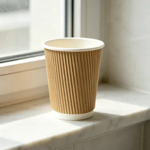 ThermWall Heat Resistant Coffee Cups thumbnail-1