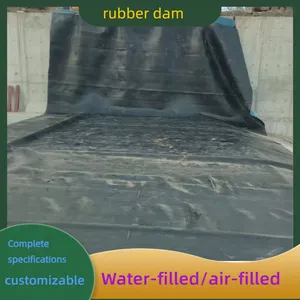 EPDM Inflatable Rubber Dam Custom Air/Water Filled Flexible Water Retaining Weir thumbnail-2