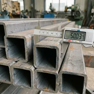 ASTM Standard Carbon Steel Square Tubes Q235/Q355 Precision Welded, Custom Cut for Structural & Industrial Use thumbnail-3