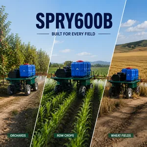 Remote Control Sprayer Vehicle SPRY600B 600L Boom Sprayer With 8.4m Folding Boom High Clearance Design for Farm Applications thumbnail-1
